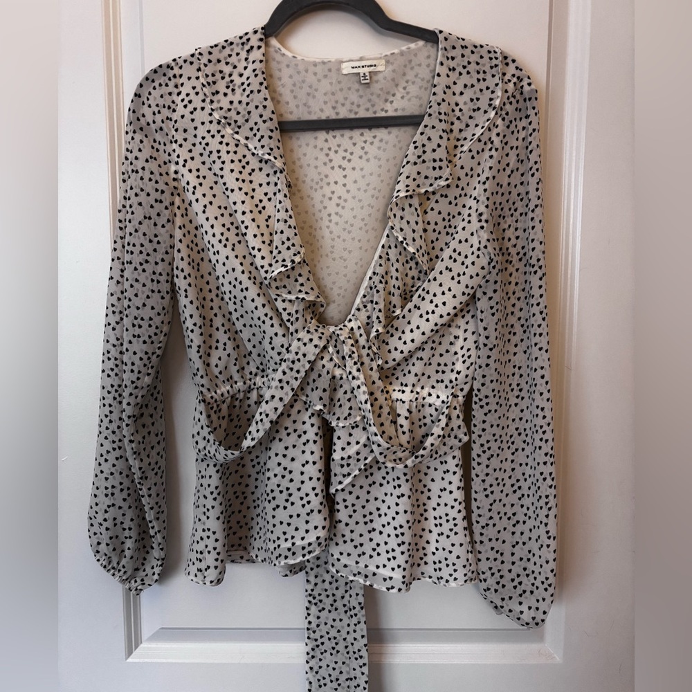 Max Studio Blouse Size Small